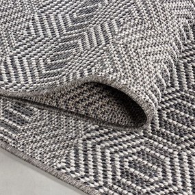 Szary chodnik odpowiedni na zewnątrz 80x250 cm Aruba – Ayyildiz Carpets