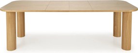Rozkładany prostokątny stół do jadalni Elefante
