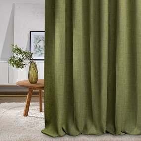 Zasłona zaciemniająca na taśmie marszczącej blackout strukturalny zielony 140 x 280 cm 1 szt.