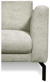 Beżowa sofa z tkaniny szenilowej 216 cm Gomero – Scandic