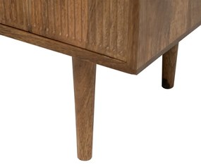 Szafka pod TV z litego drewna mango 150x50 cm Apricot – Ixia