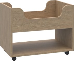 Szafka przedszkolna modułowa do kącika zabaw Smart na kółkach, index KG-SZM-1P