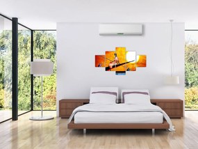Obraz z okresu starożytnego malarstwa (125x70 cm)