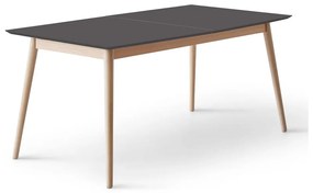 Rozkładany stół z dodatkowym czarnym blatem 90x165 cm Meza – Hammel Furniture