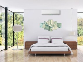 Obraz - Atramentowa abstracja (125x70 cm)