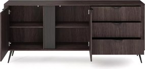 Komoda Valeri III – elegancka komoda z 2 drzwiami i 3 szufladami do salonu, sypialni i biura