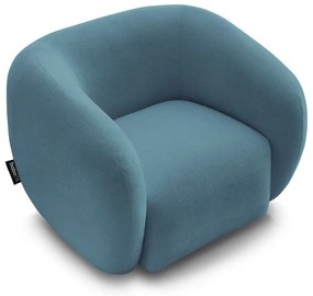 Niebieski fotel Celine – Bobochic Paris