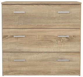 Komoda GARBO 3, dąb sonoma