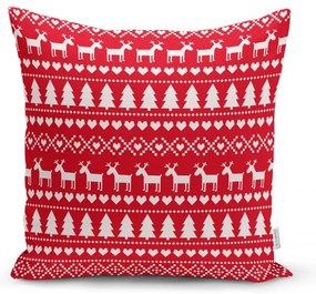 Zestaw 4 świątecznych poszewek na poduszki i bieżnika Minimalist Cushion Covers Christmas