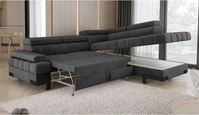 Narożnik SELVA L z funkcją spania i pojemnikiem Prawostronny w tkaninie SALVADOR 20 WERSAL