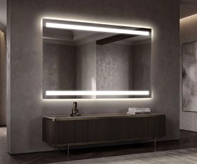 Nowoczesne Lustro do Salonu Podświetlane LED L09
