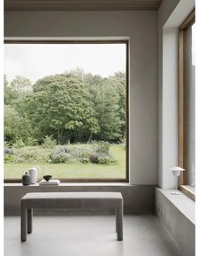 Beżowa ławka z materiału bouclé Sitta – Blomus
