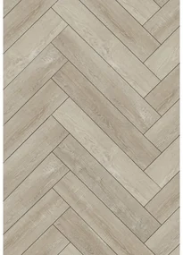 Mexen Parker próbka paneli winylowych jodełka 635 x 127 mm SPC 6,5 mm, podkład IPEX 1,5 mm, 4 V-Fuga, Dąb - F1166-S