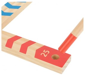 Tooky toy drewniana gra fun serso zręcznościowa ring cross