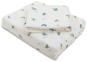 Matex Pościel muślinowa Jagody, 140 x 200 cm, 70 x 90 cm