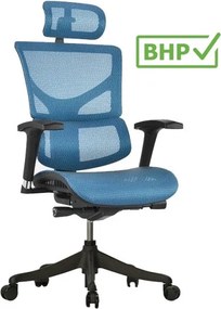Ergonomiczny fotel biurowy z siateczki ErgoFly Sail, zgodny z normą BHP