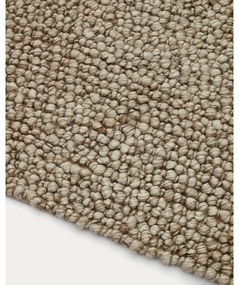 Beżowy dywan wełniany 200x300 cm Lubrin – Kave Home