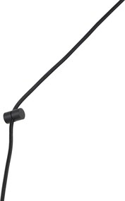 Designerska lampa wisząca czarna z wtyczką - Cavalux