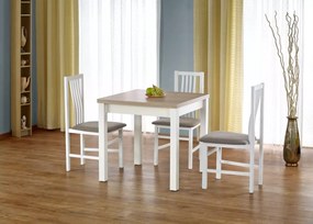 Rozkładany stół Country 80-160x80 w różnych kolorach z trwałym blatem z płyty laminowanej