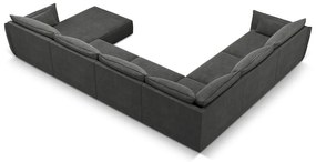 Szary narożnik (lewostronny) Vanda – Mazzini Sofas