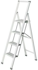 Aluminiowa drabina, 4-stopniowa, WENKO