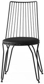 Zestaw krzeseł do jadalni Ada Black and Black, 2 szt.