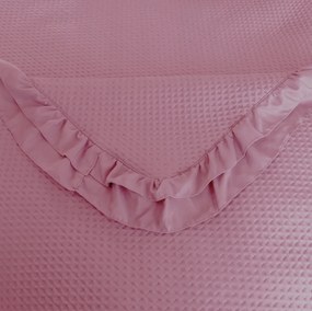 Narzuta na łóżko MONTEGO, różowa Rozmiar: 170 x 210 cm