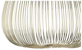 Metalowa lampa wisząca w kolorze złota Leitmotiv Lucid, ø 35 cm