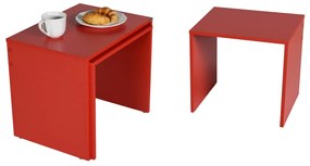 Stolik do odkładania SHP Red, 3 szt.