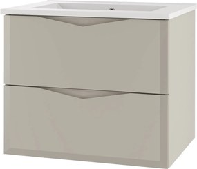 Mała szafka łazienkowa z umywalką wpuszczaną Delica 02 - zestaw 3