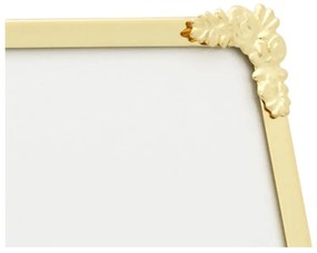 Metalowa ramka stojąca/ścienna w kolorze złota 13,5x18,5 cm Decora – Zilverstad