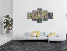 Obraz - Georges Seurat, A Sunday on La Grande Jatte, reprodukcje (125x70 cm)