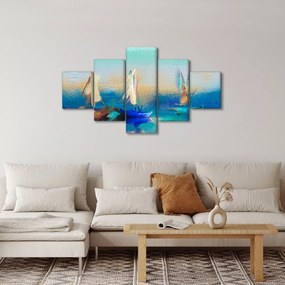 Obraz - Malarstwo krajobrazowe, malarstwo (125x70 cm)