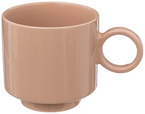 Kubek z okrągłym uchem RETRO, 380 ml