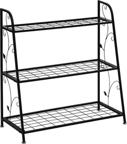 STILISTA Kwietnik, 82 x 81 x 35 cm, stal