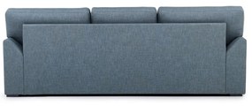 Niebieska rozkładana sofa 233 cm Janson – Scandic