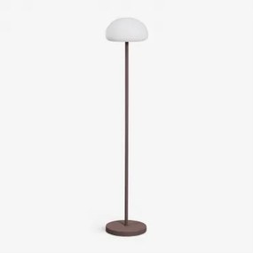 Bezprzewodowa Lampa Stojąca Led Do Użytku Zewnętrznego Z Żelaza Zeliro Chocolate - Sklum