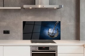 Panel szklany do Kuchni Orzeźwiające Białe Wino