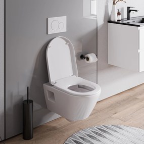 Miska WC wisząca bezkołnierzowa VIVEO