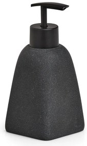 Dozownik z poliresinu DARK STONE, Ø7,1 x 15,7 cm
