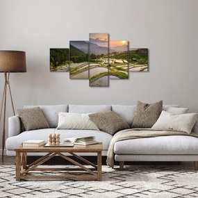 Obraz - Tarasy ryżowe (125x70 cm)