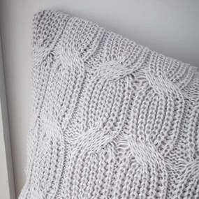 Poszewka na poduszkę 45x45 cm Chunky Marl Knit – Catherine Lansfield