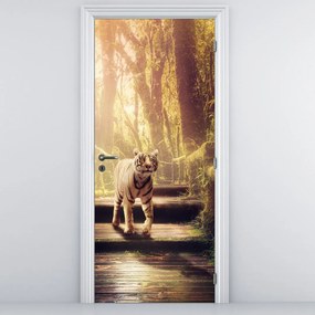 Fototapeta na drzwi - Tygrys (95x205cm)