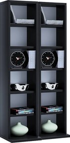 Drewno CD DVD Stand Shelf Cabinet Milano