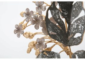 Metalowa dekoracja ścienna 45,5x53 cm Floral – Mauro Ferretti