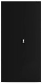 Szafa na narzędzia BRUNO, 920 x 1850 x 500 mm, All Black: czarna