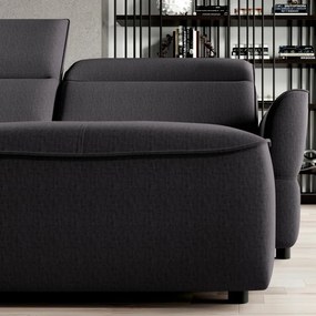 Narożnik MURILLO XL z elektryczną regulacją siedziska Prawostronny w tkaninie VOUGE 15 WERSAL