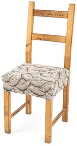 4Home Elastyczny pokrowiec na siedzisko na krzesło Comfort Plus Nature, 40 - 50 cm, komplet 2 szt.