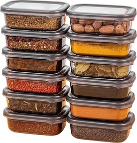 Pojemniki 12 szt. na żywność Fresco – Hermia