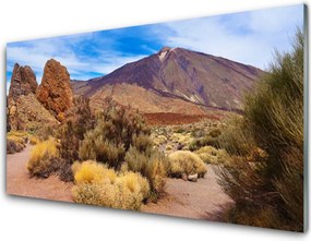 Panel Szklany Surowy Pejzaż Górski